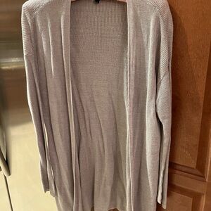Eileen Fisher open long oversized cardigan size XS